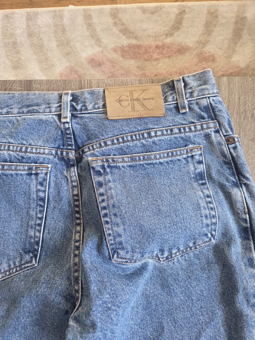 Calvin Klein Men’s Medium Blue Denim Jeans